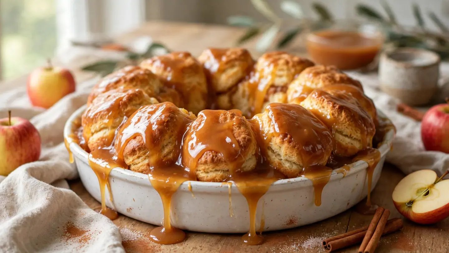 Easy Apple Cider Donut Monkey Bread | EasyCooks Recipes