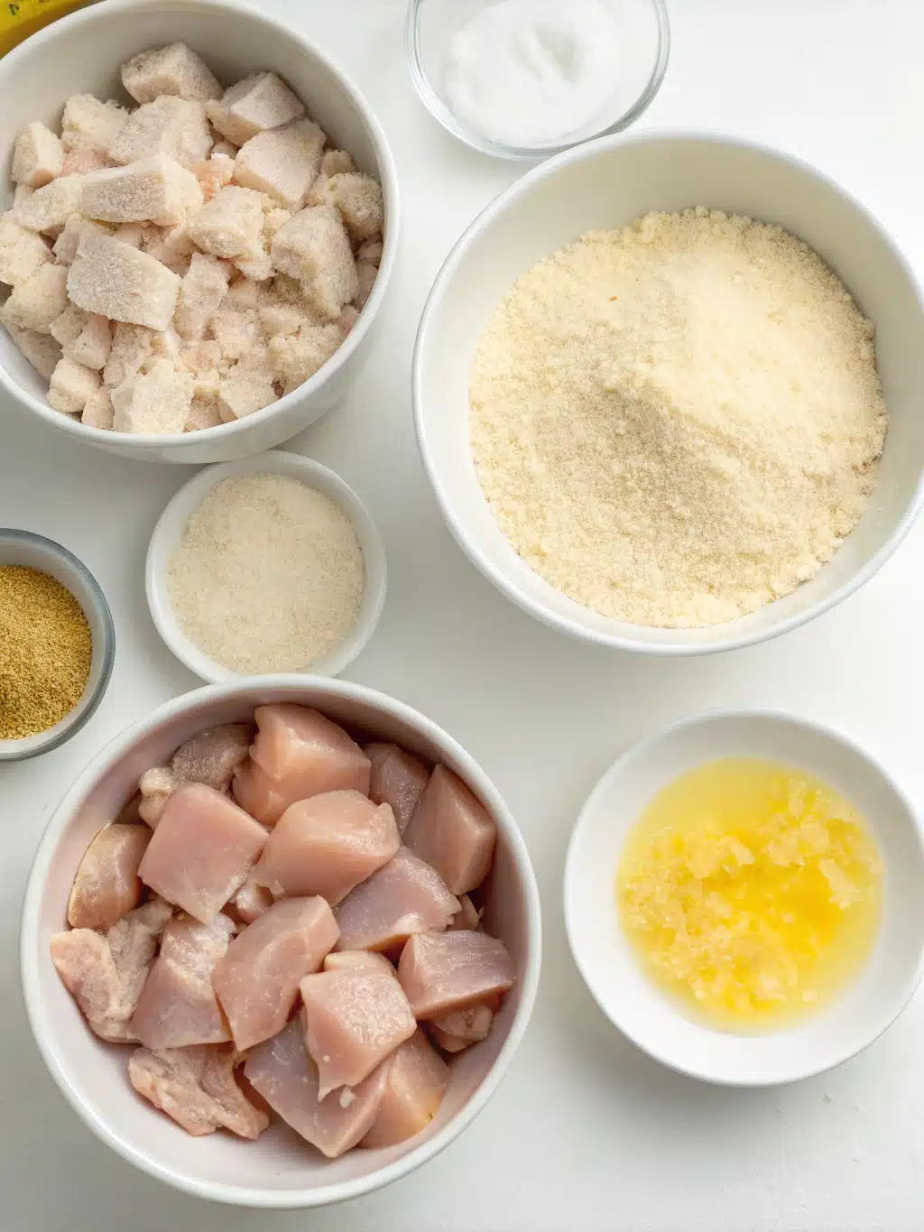 Easy step to make chicken nuggets Recipe