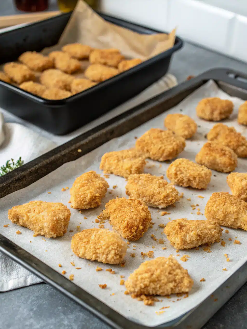 Easy step to make chicken nuggets Recipe