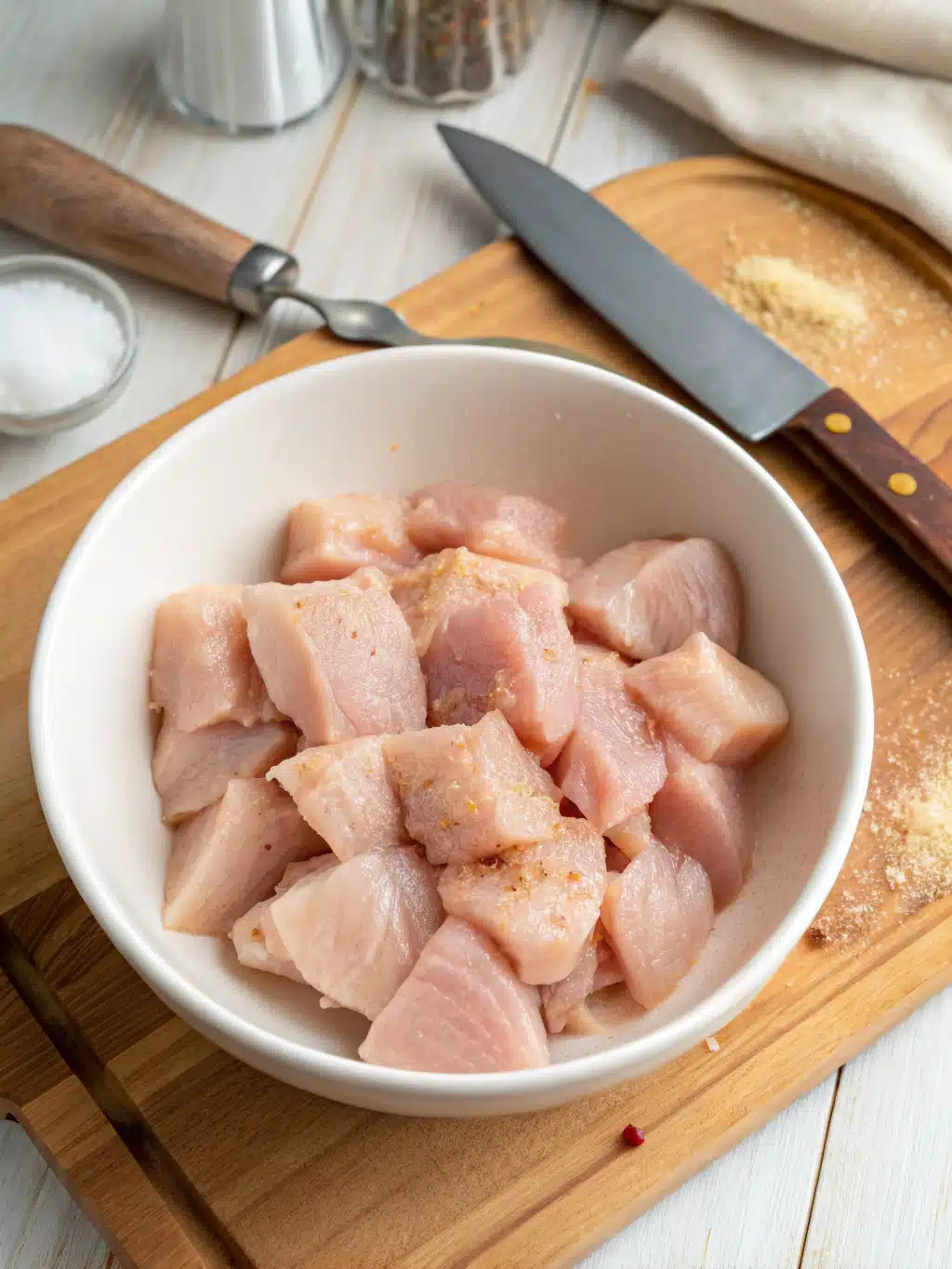 Easy step to make chicken nuggets Recipe