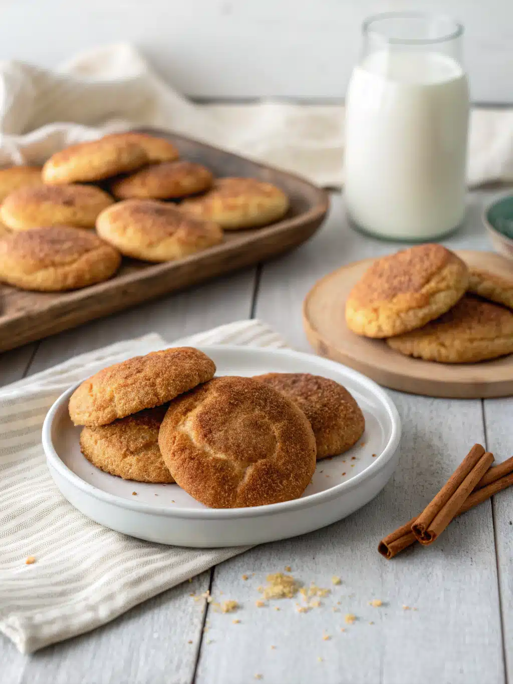 Snickerdoodle chewy cookies recipe
