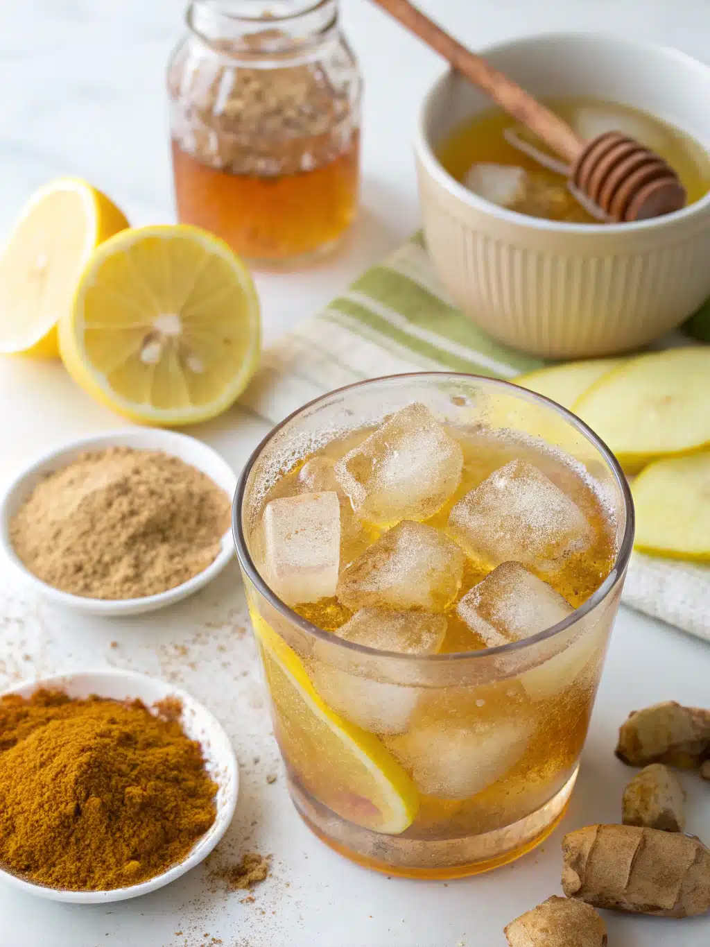 Step by step to make brazilian mounjaro drink apple cider vinegar Recipe