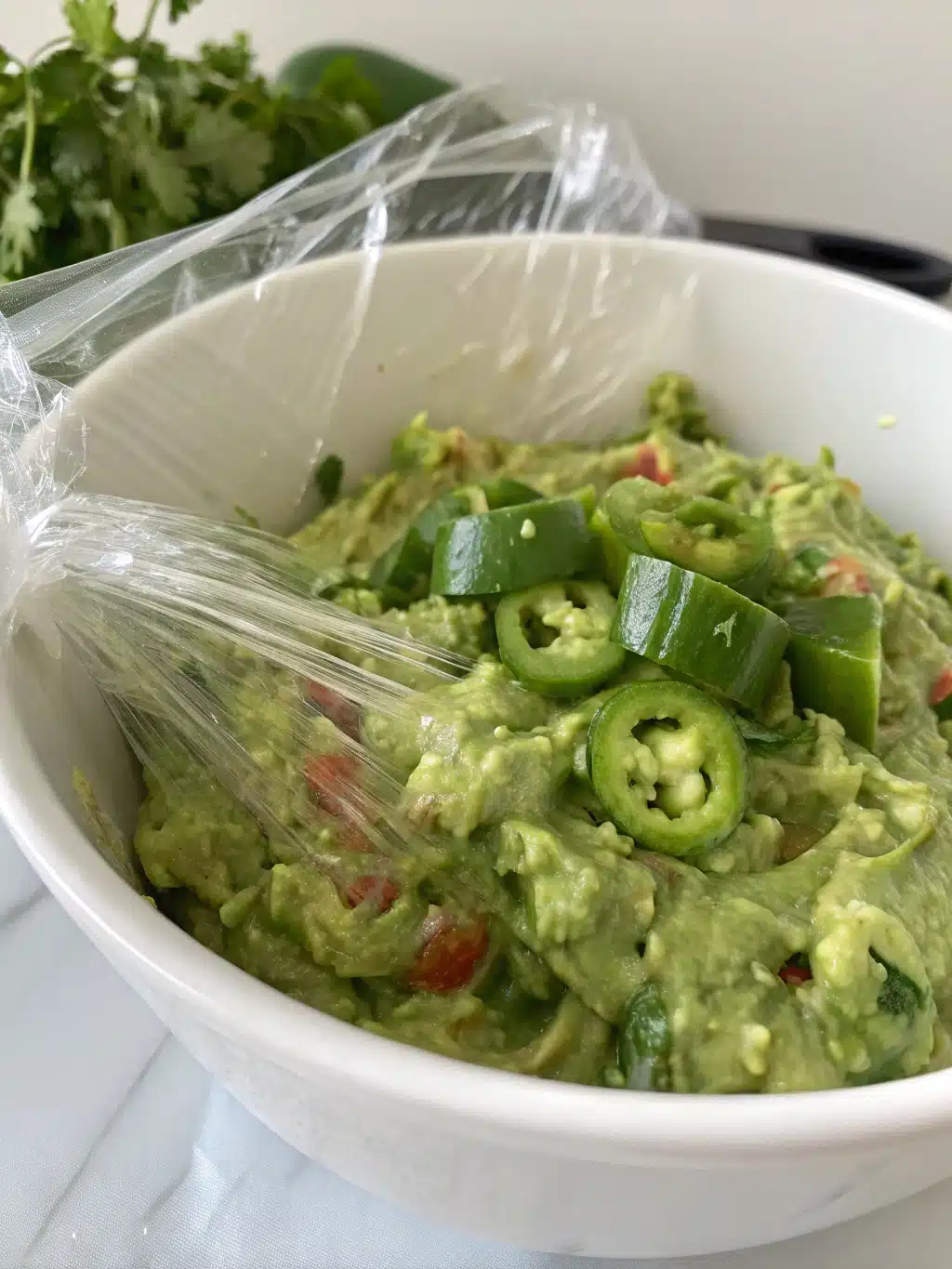 Step by step to make guacamole with peas Recipe