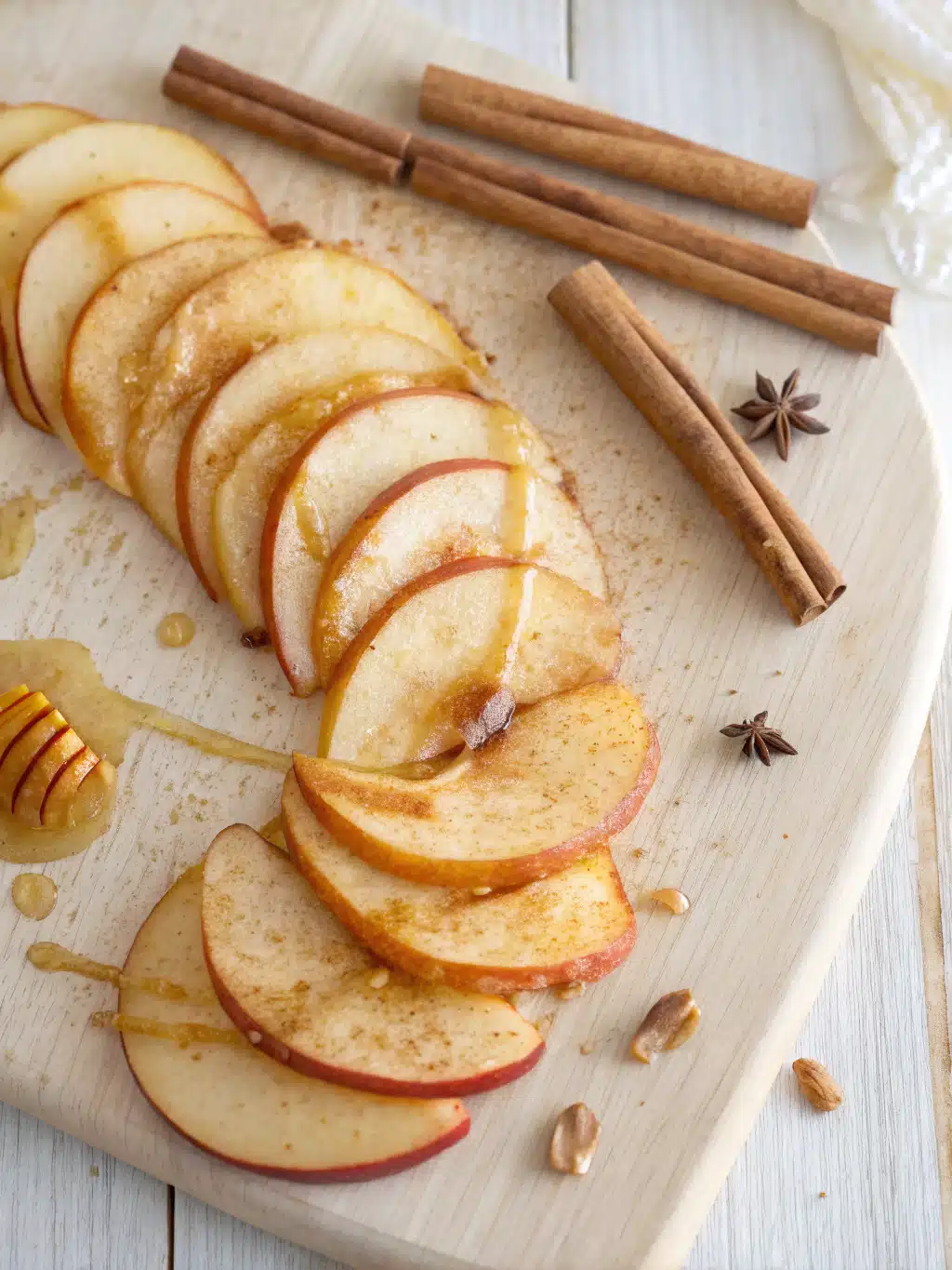 Step by step to make healthy apple snacks Recipe