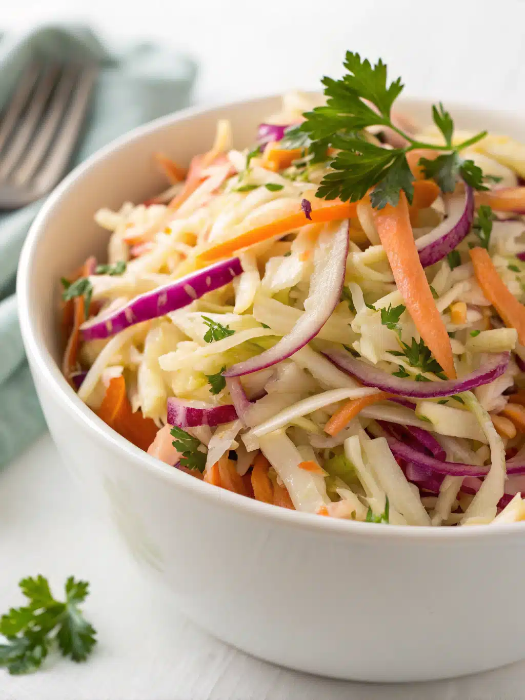 apple cider vinegar coleslaw