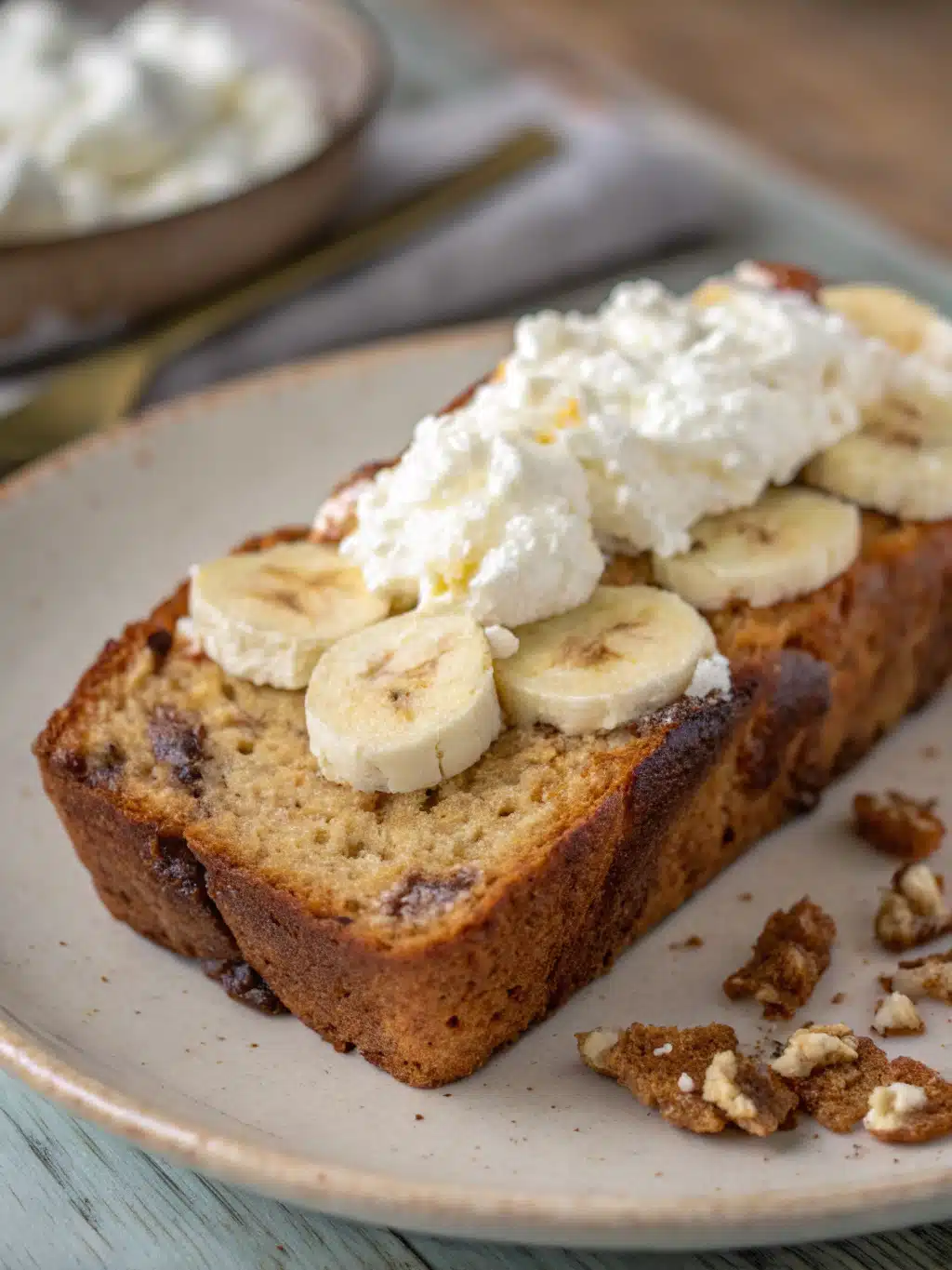 cottage cheese banana bread