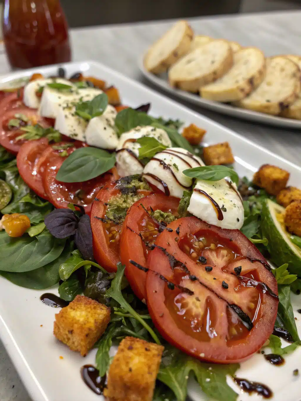 farmers market roasted tomato salad: A Crave-Worthy Bite of Joy