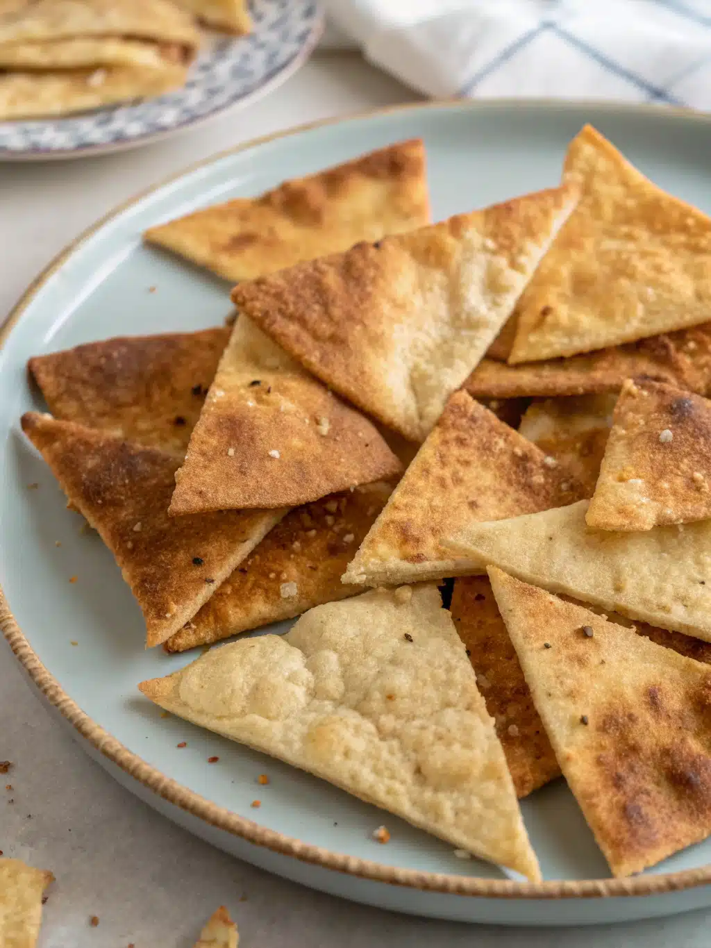 homemade pita chips