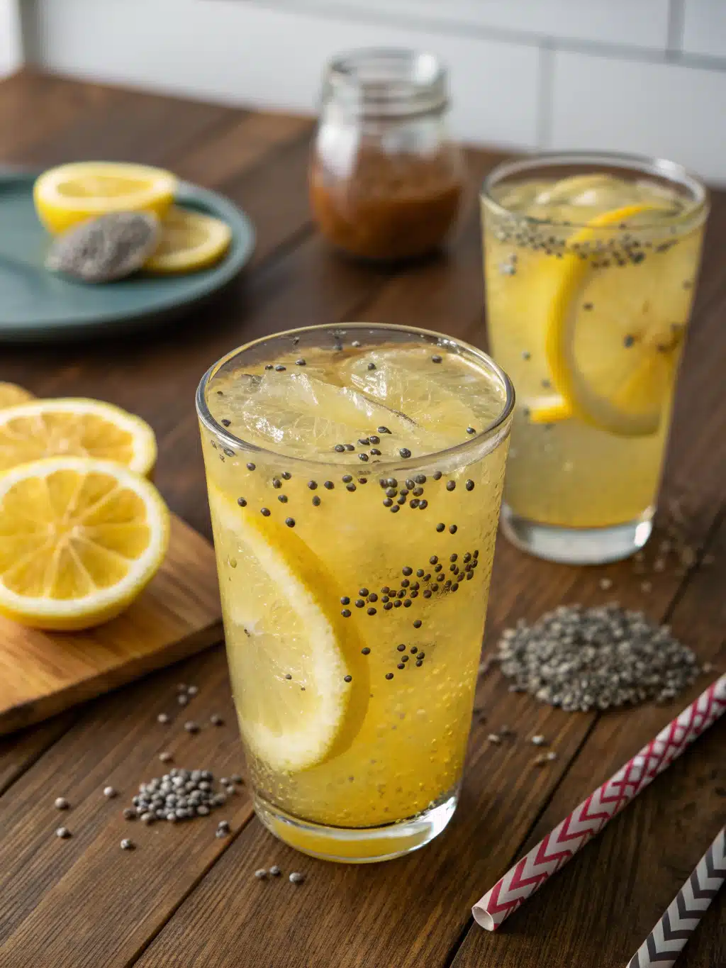 lemon chia fresca