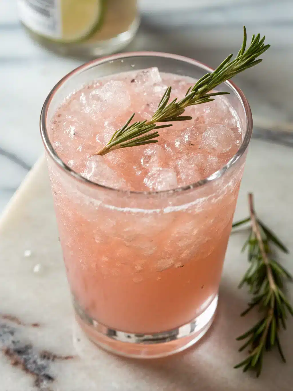 Try this refreshing Himalayan salt recipe with honey, lemon, and ginger—served as a soothing drink garnished with fresh rosemary. Perfect for home cooks!