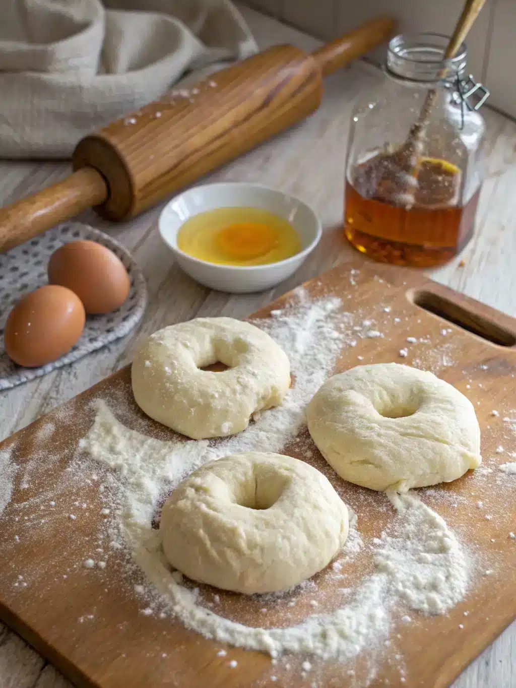 Cottage cheese bagels are soft, chewy, and easy to make with small-curd cottage cheese, topped with everything seasoning for a flavorful bite.