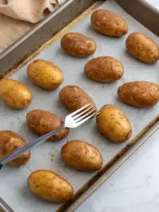 Crispy stuffed potato nests filled with cheesy mashed russet potatoes, baked to golden perfection. A comforting side dish everyone will love.