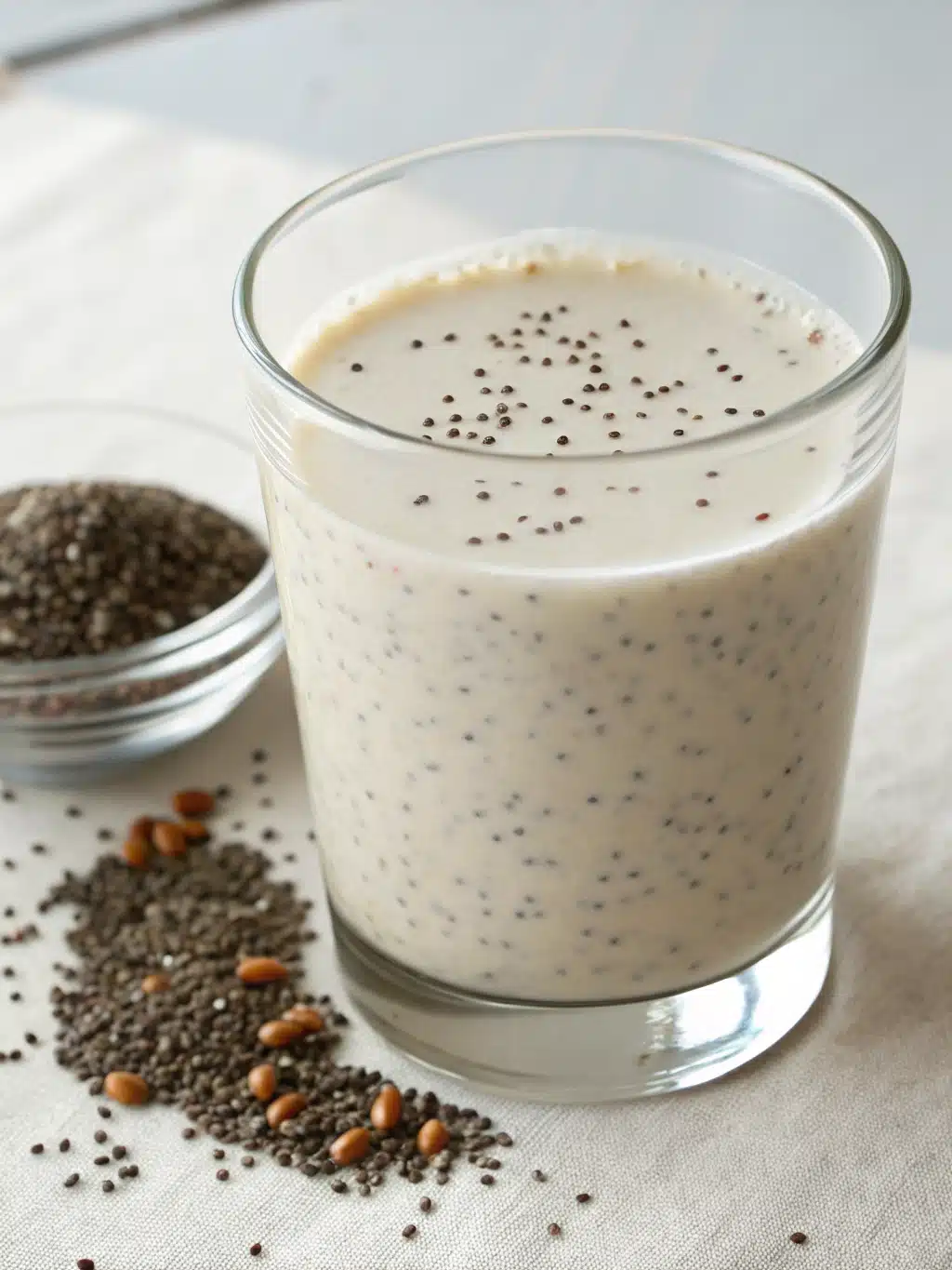 Elegant serving of ozempic drink recipe in crystal glass with cinnamon garnish