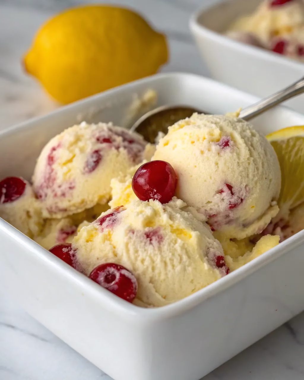 Lemon Cherry Gelato