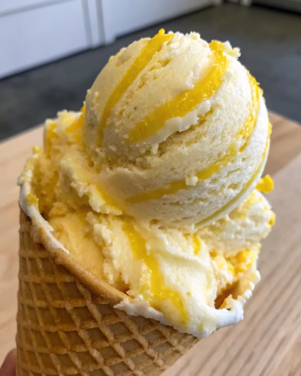 Lemon Coconut Gelato: Bold Citrus Nostalgia in Every Scoop