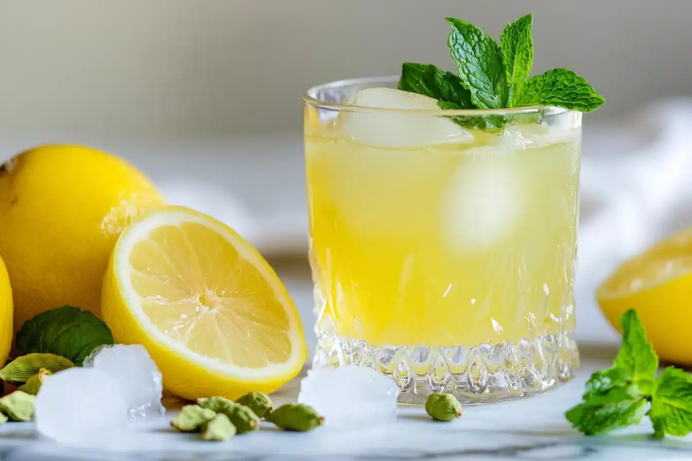 cardamom lemonade