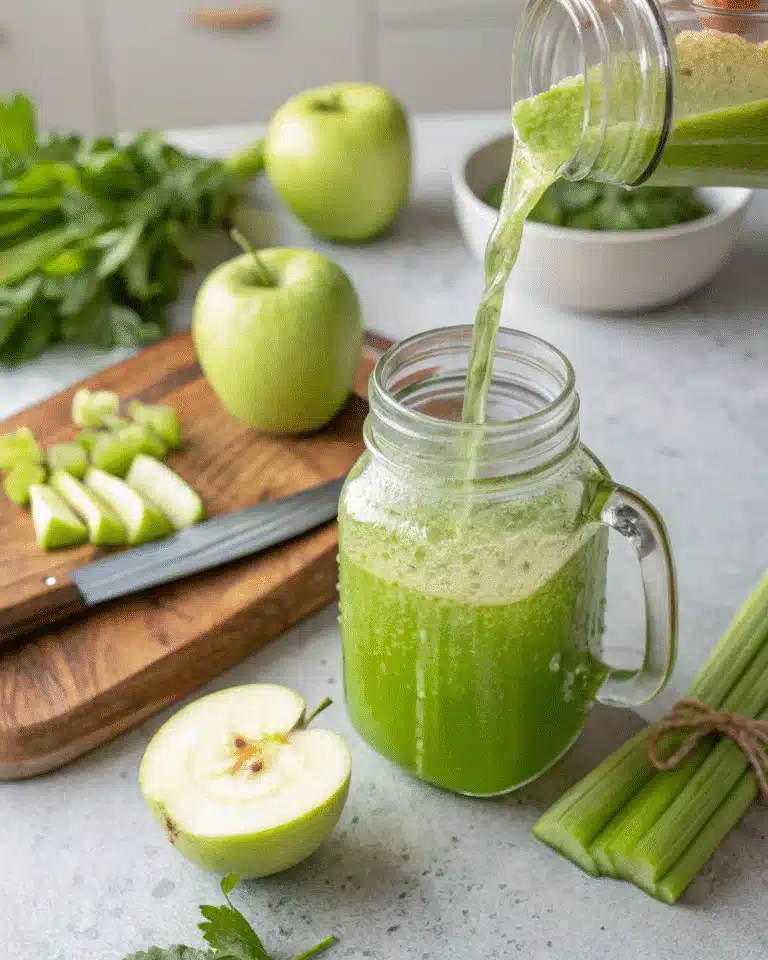 celery apple juice healthy drinks