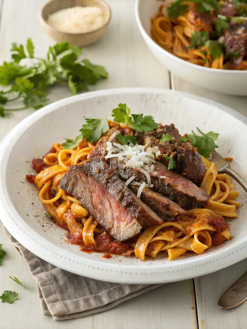 BBQ Steak Pasta Tossed with Easy Comfort and Bold Taste