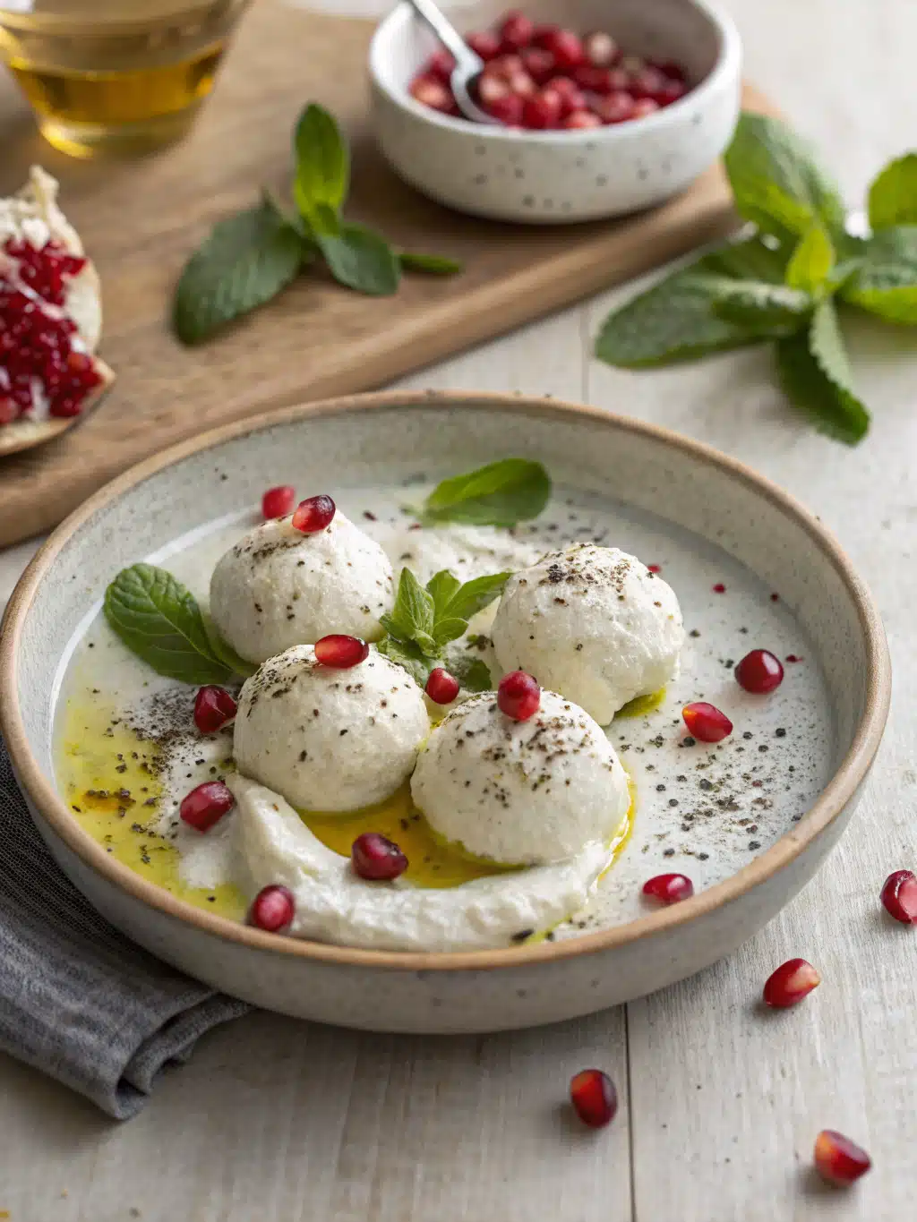 Labneh balls recipe – easy no-bake snack with bold freshness