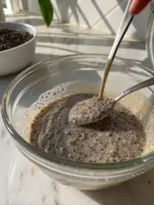 Try this easy bariatric seed recipe with chia, flax, and pumpkin seeds—mixed with almond milk and honey for a nutritious, ready-to-eat breakfast or snack.