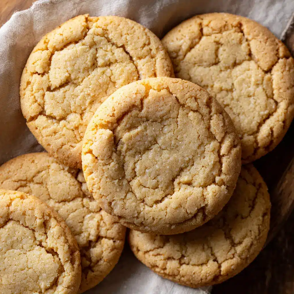 Serving Cake Mix Peanut Butter Cookies with milk and coffee