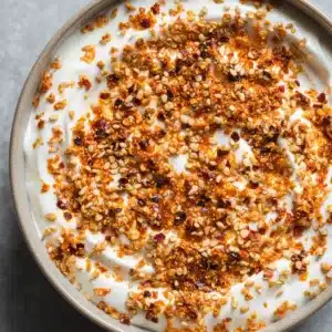 Chili Crisp Greek Yogurt Dip