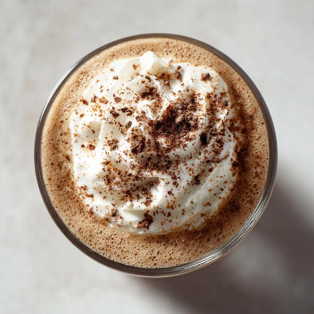 Coffee Loophole Recipe with whipped cream and cinnamon