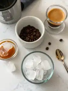 This easy Iced latte recipe uses only 3 ingredients (plus ice!) and has just the right balance of milky sweetness and rich espresso flavor. It's a slightly more mellow spin on Vietnamese iced coffee that's perfect for warm weather.