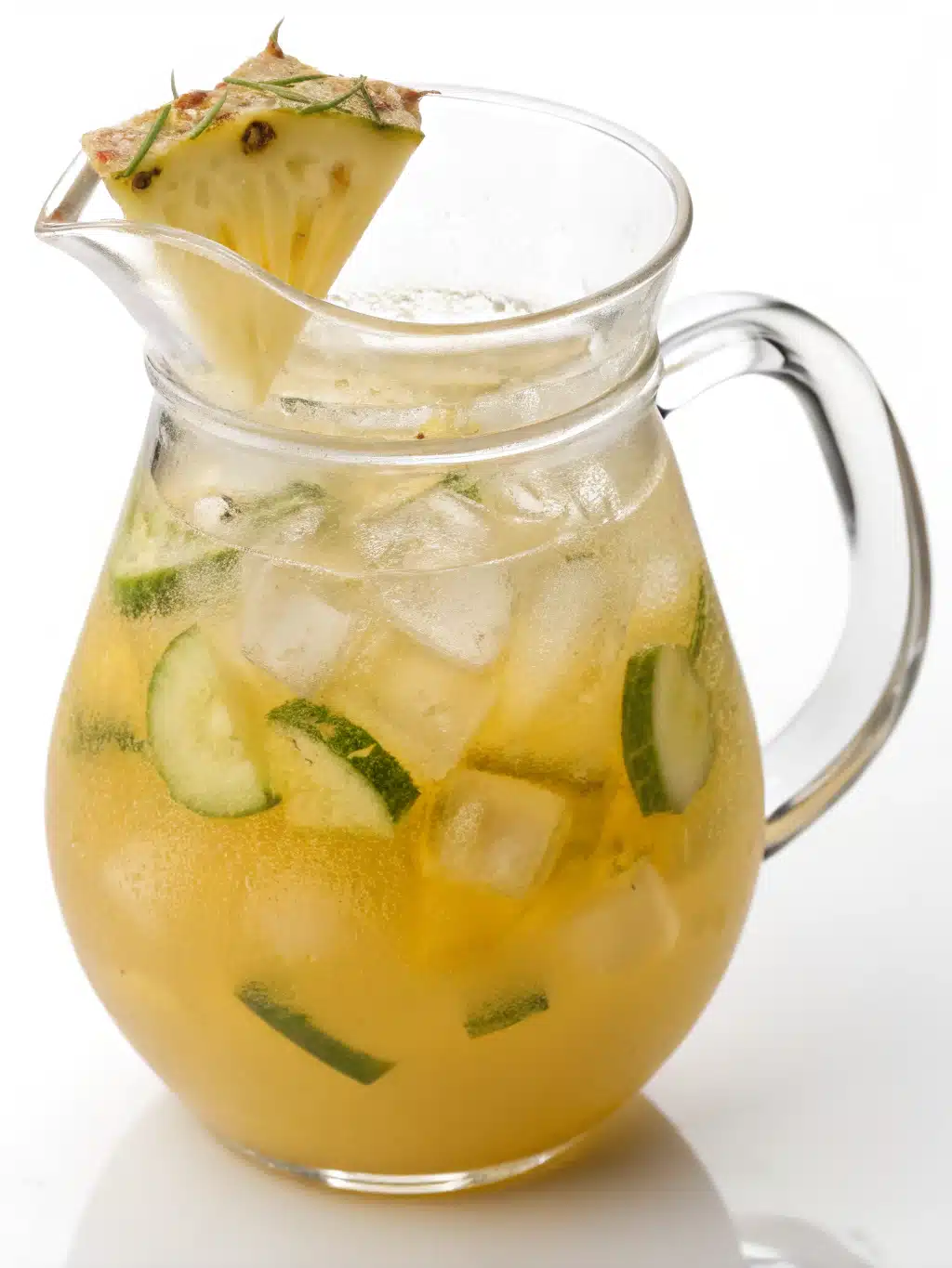 Creative ways to serve pineapple cucumber drink Elegant serving ideas for pineapple cucumber juice recipe with garnishes and appetizers