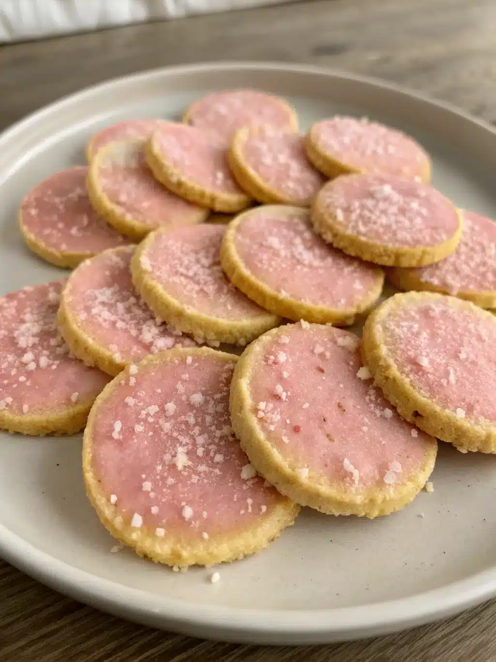 Try these buttery pink salt diet recipe with Himalayan salt—soft vanilla cookies baked to golden perfection, perfect with tea or as a sweet snack.
