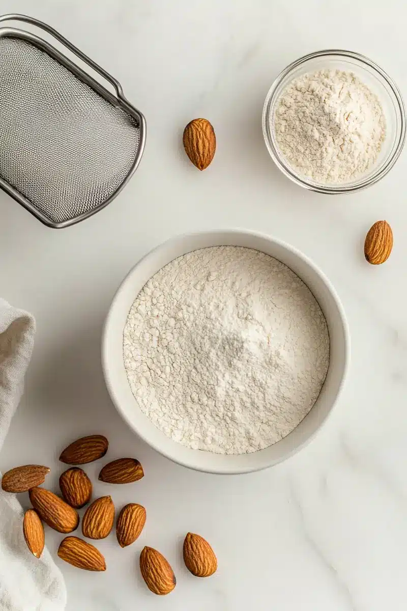 Ingredients for gluten free bagel recipe