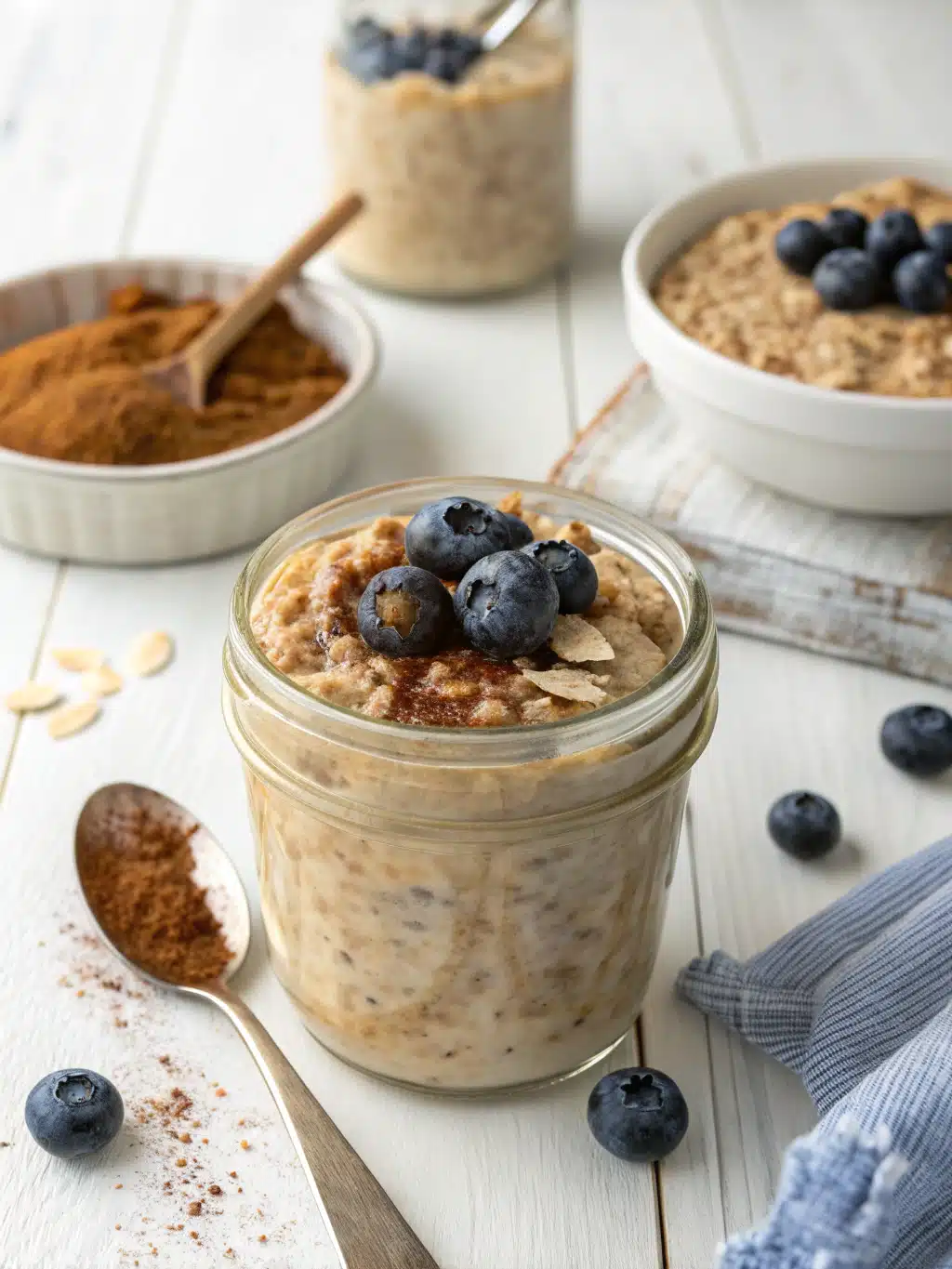 Brown Sugar Overnight Oats quick freshness in 5 minutes
