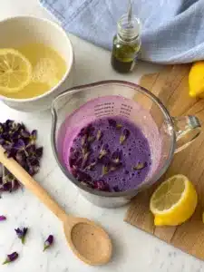 Discover the Brazilian Mounjaro Drink Recipe! A vibrant, healthy drink with Butterfly Pea Flowers, lemon juice, and apple cider vinegar, packed with health benefits.