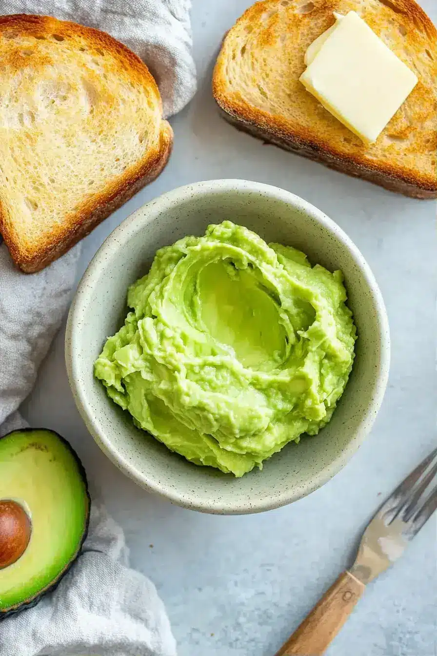 Simmering water with vinegar for poaching eggs for Avocado Toast with Poached Egg