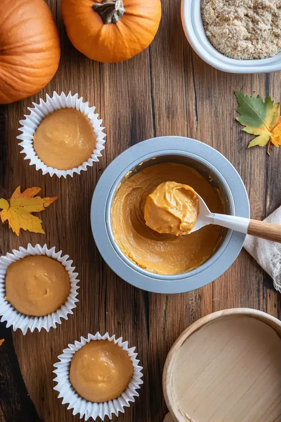 Freshly baked Best Pumpkin Muffins