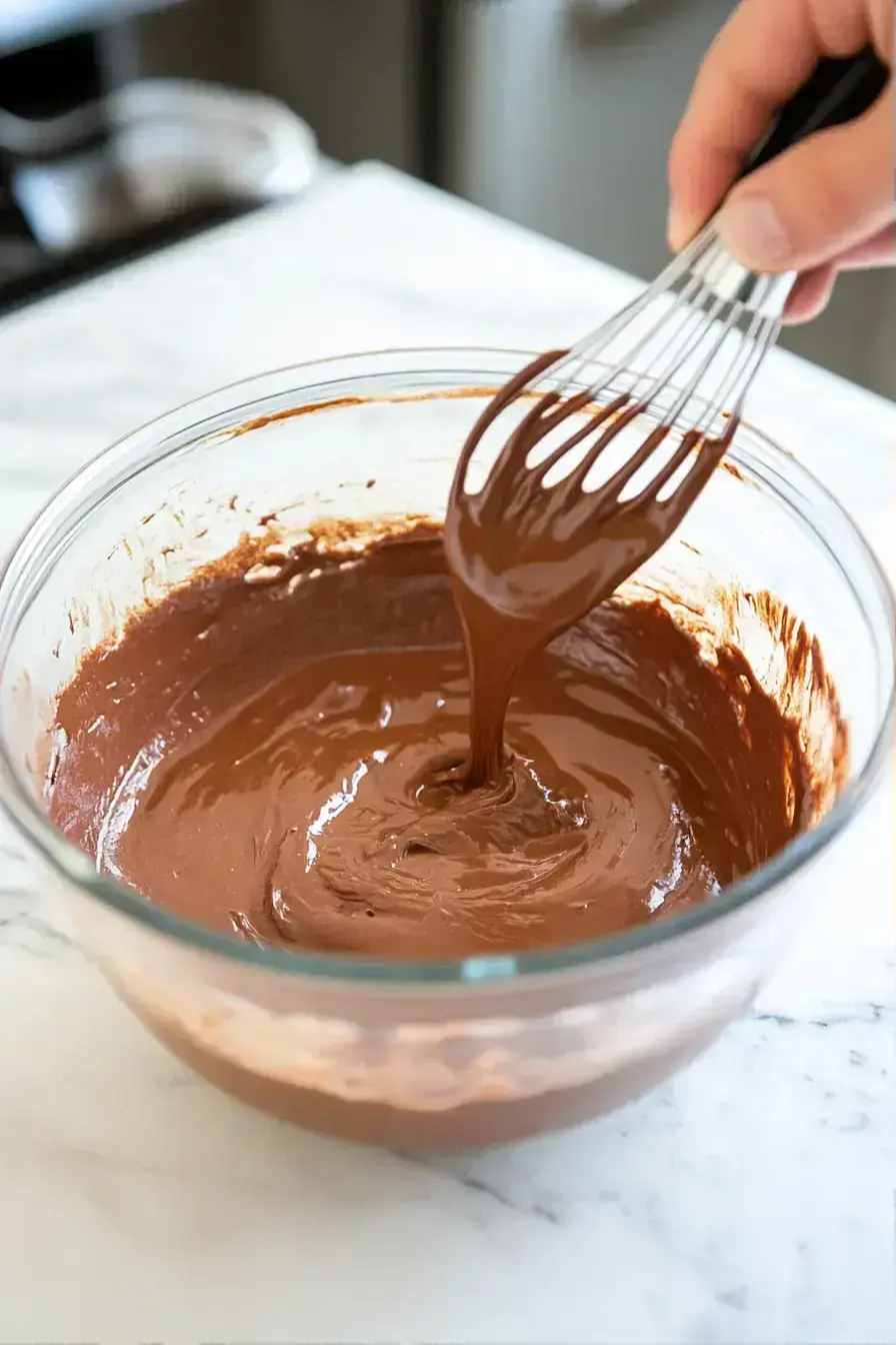 Final baked chocolate cupcakes fresh from the oven on a cooling rack