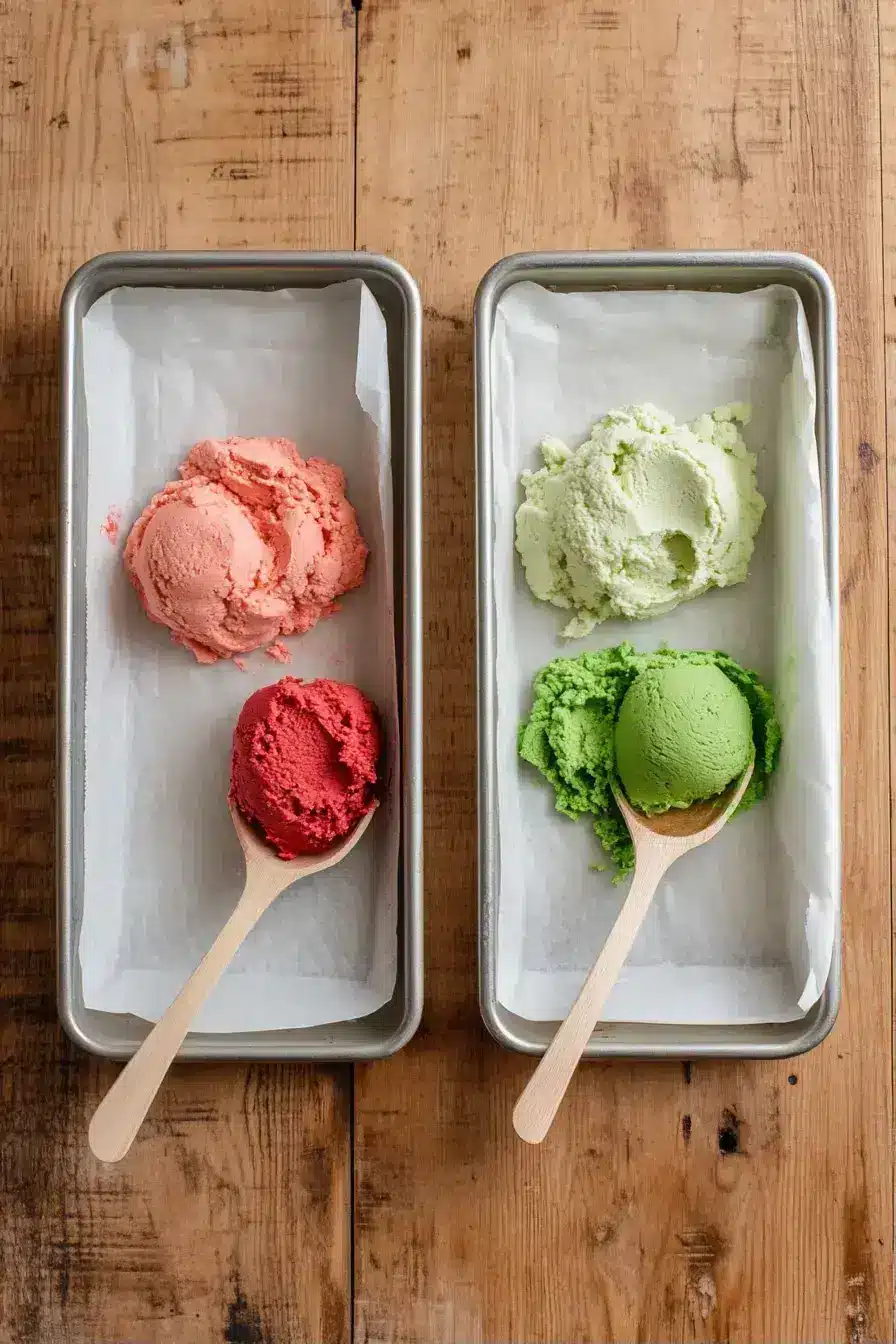 Finished Christmas Cookies with perfect crisscross pattern