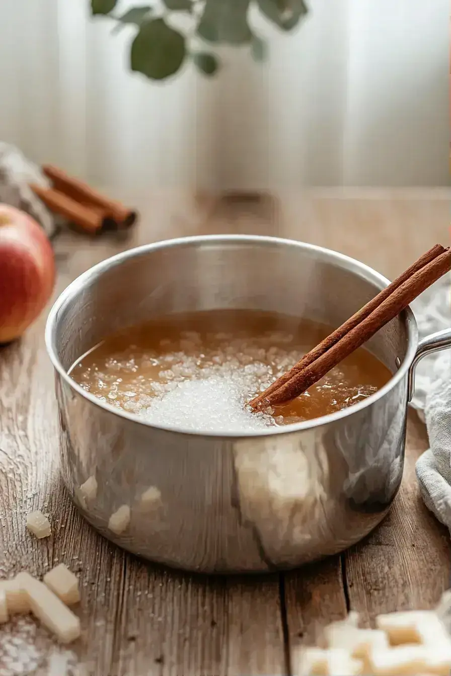 Finished chilled Crabapple Juice served over ice