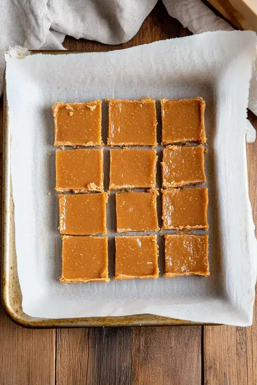 Drizzling melted chocolate over Date Bark base