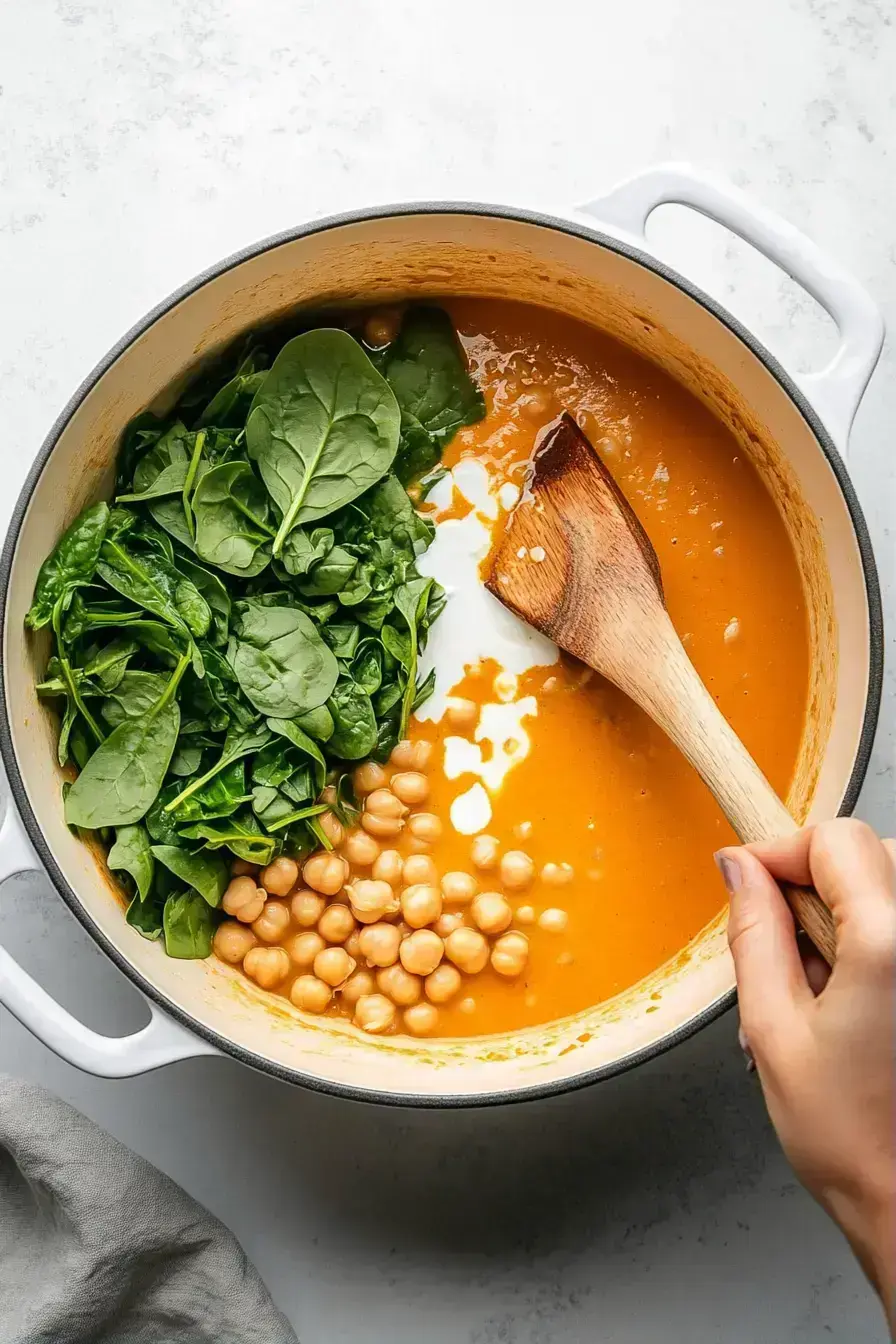 Serving a hearty bowl of Fall Soup Recipes with crusty bread