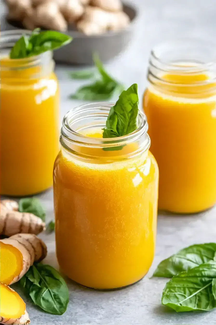Ginger Turmeric Shots