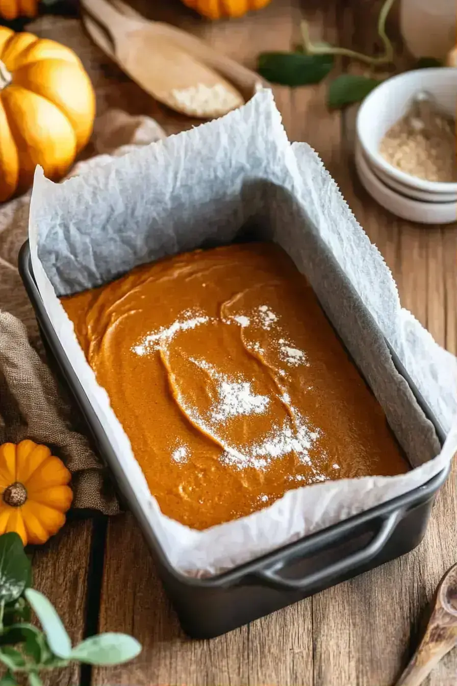 Finished Gluten-Free Pumpkin Bread cooling on a wire rack