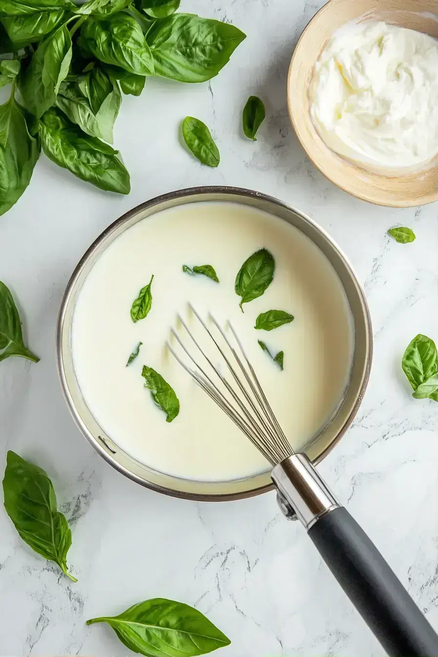 Jars of Greek yogurt mixture ready for fermentation