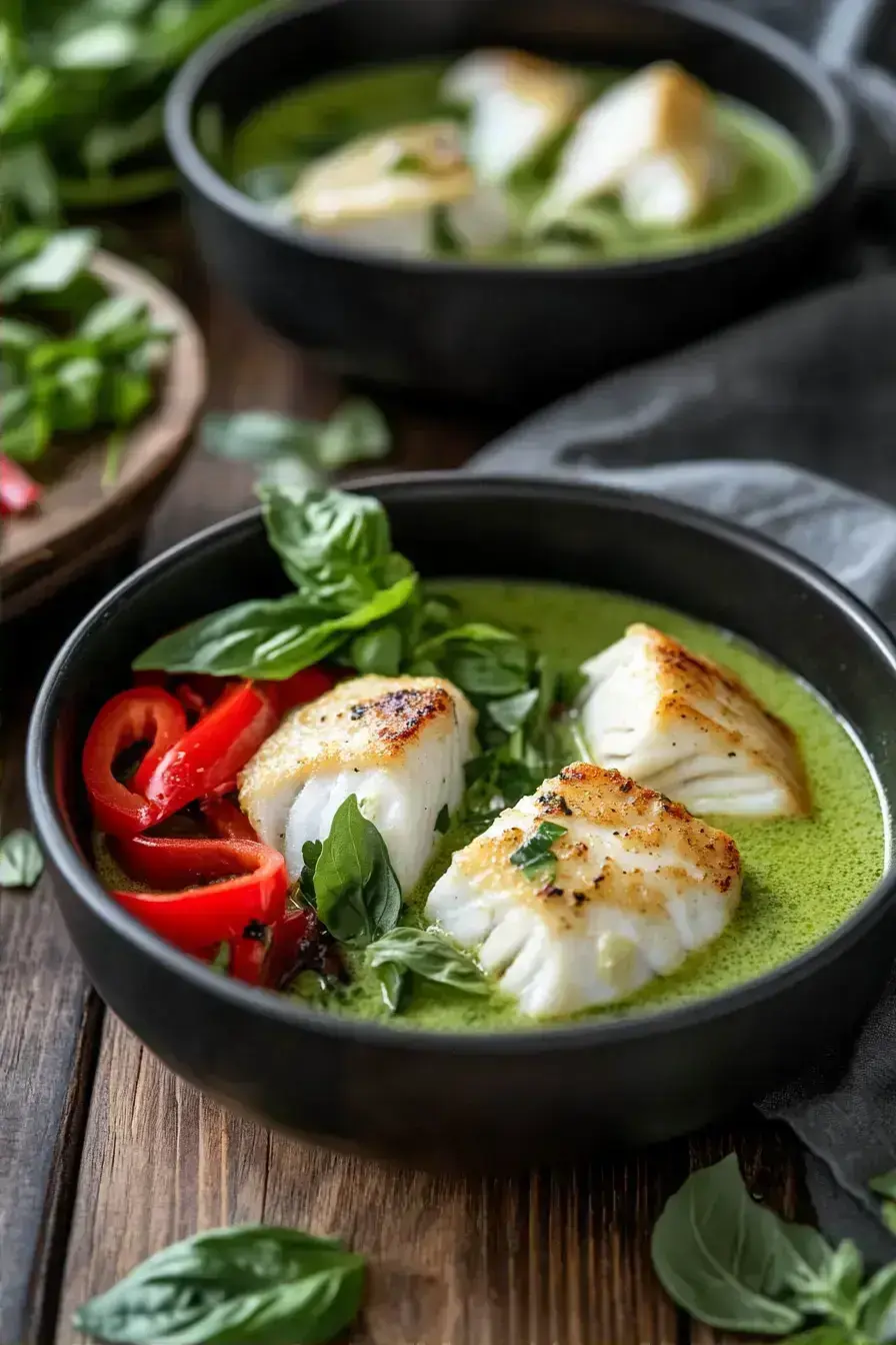 Simple Green Curry Fish