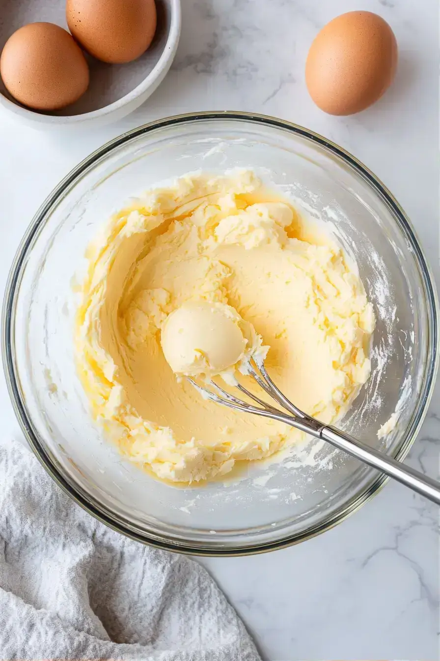 Combining wet and dry ingredients for Halloween Cookies