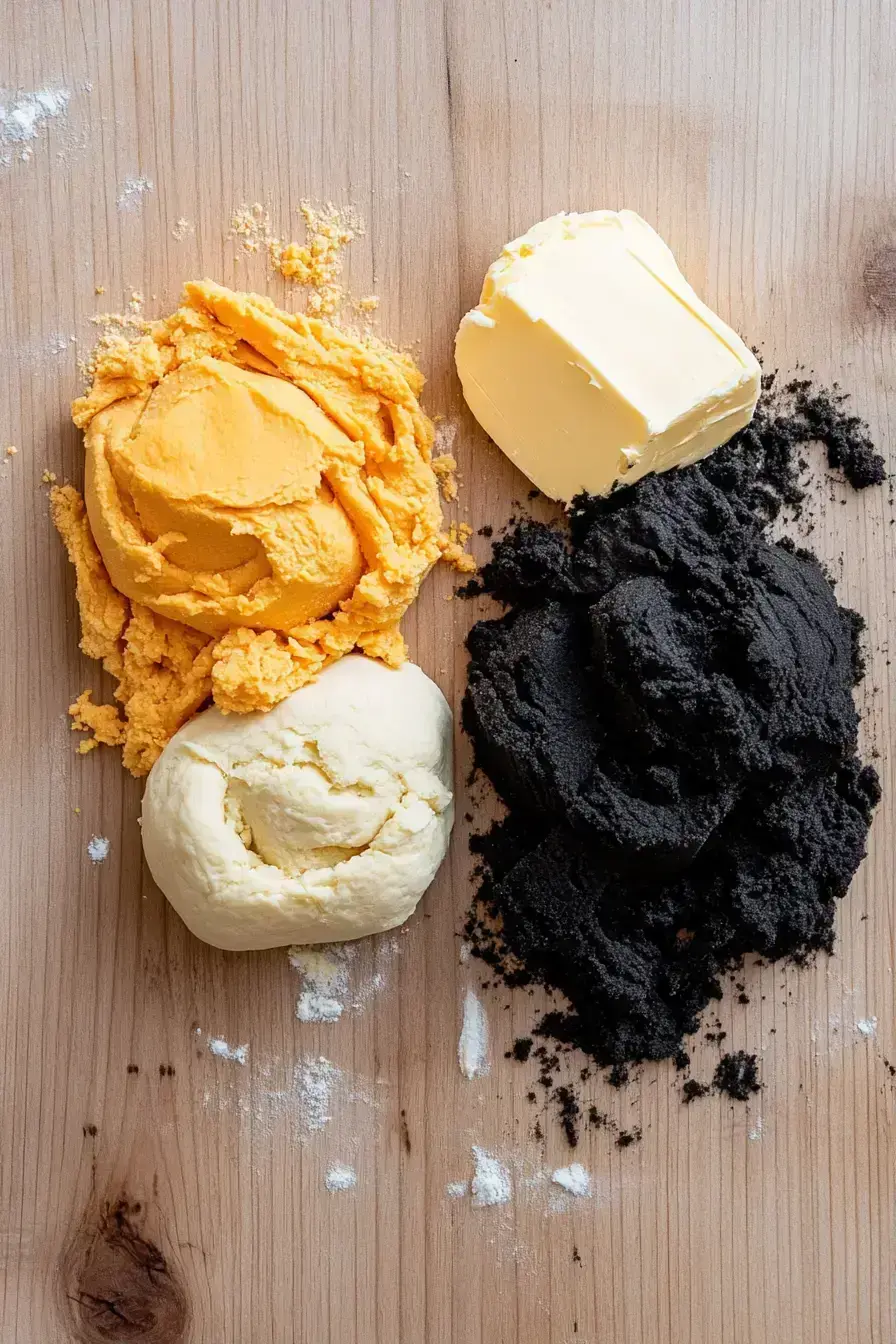 Finished Halloween Cookies with glaze