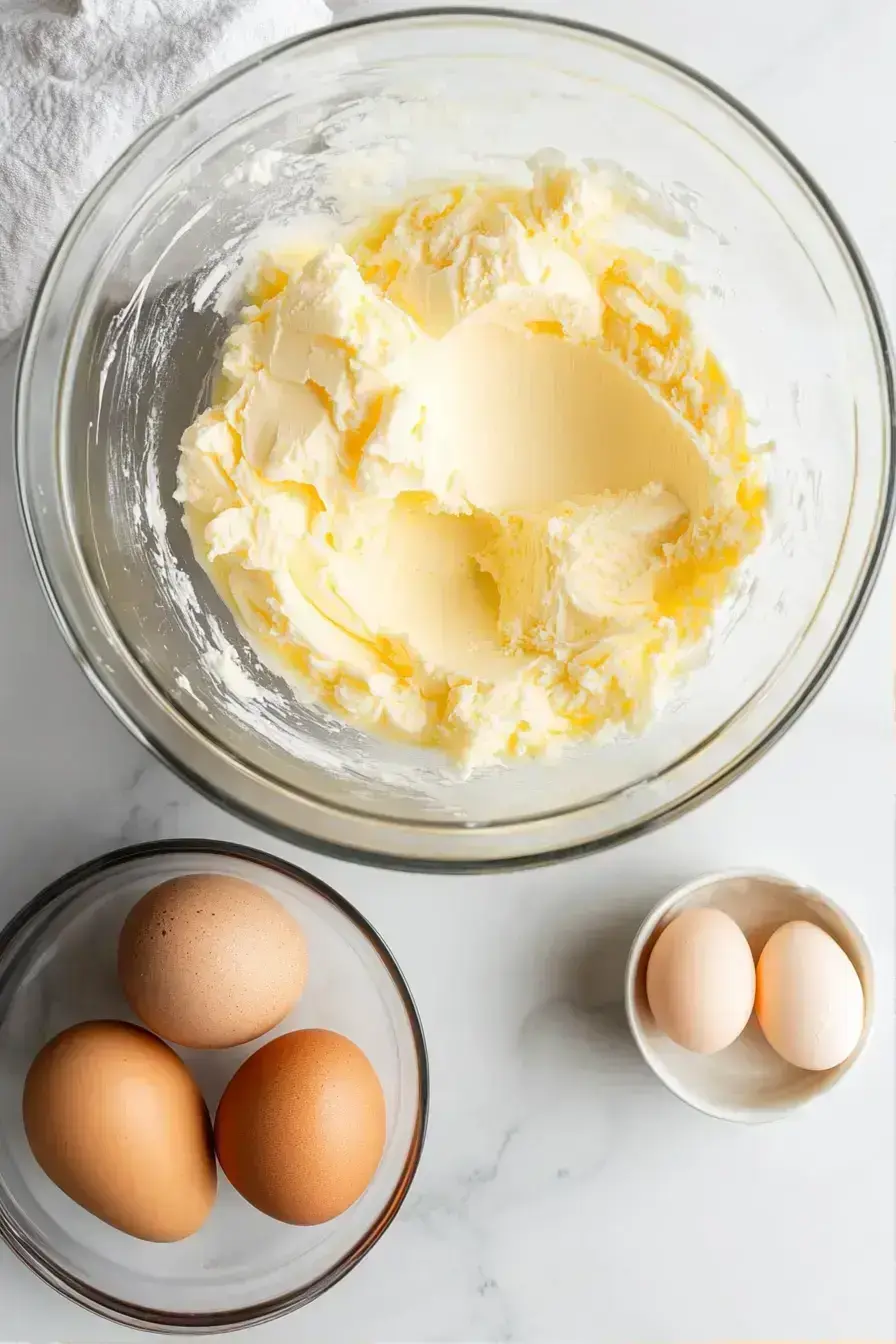 Creaming butter and sugar for Halloween cupcakes