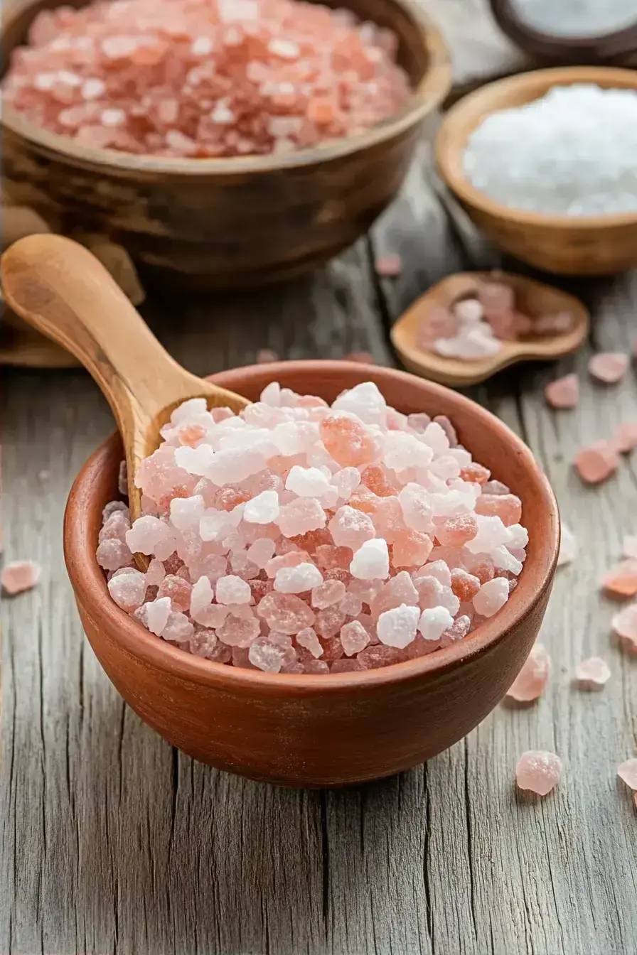 Crispy Himalayan Pink Salt Textures