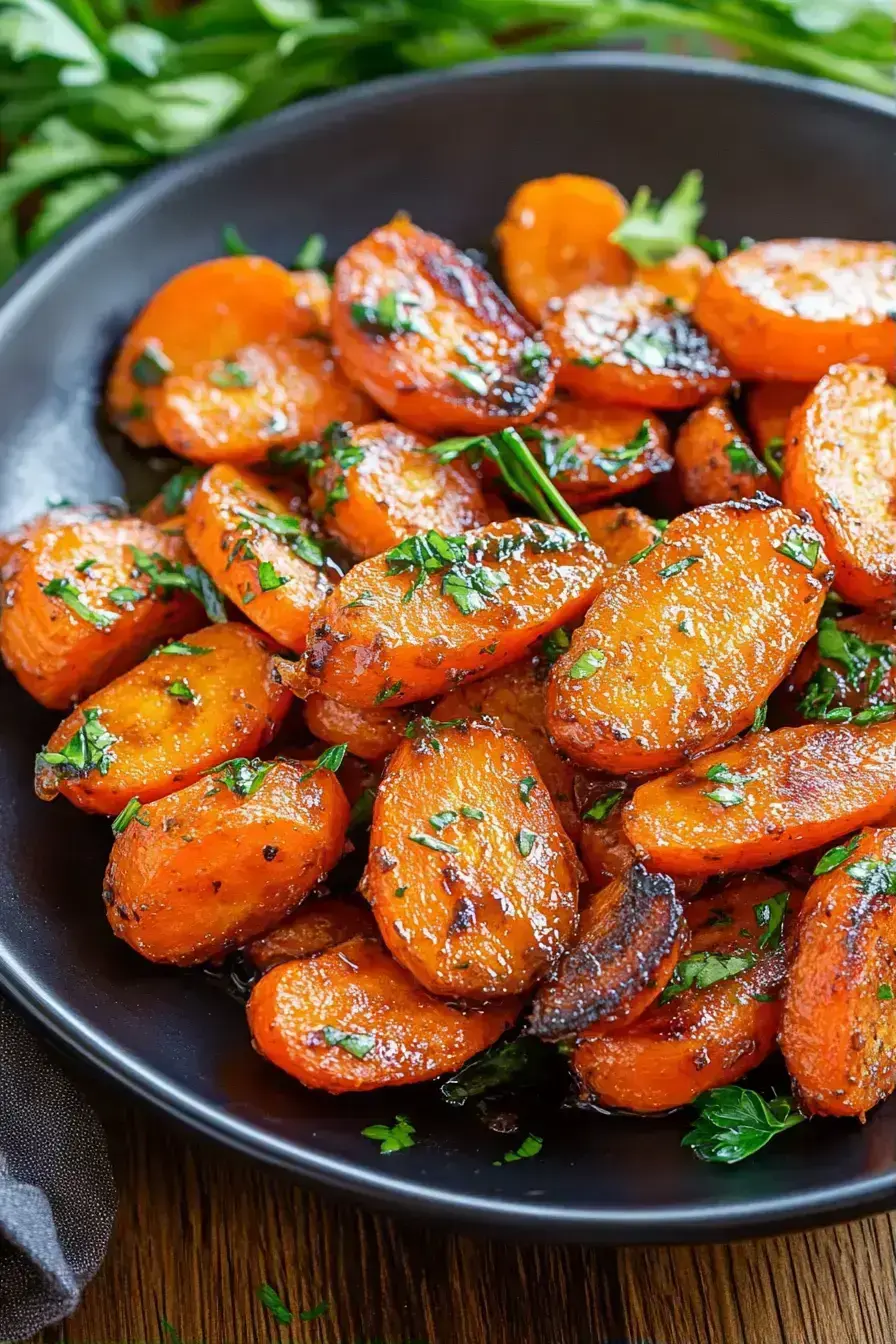 Nutrition-packed Honey Balsamic Carrots with detailed nutritional benefits