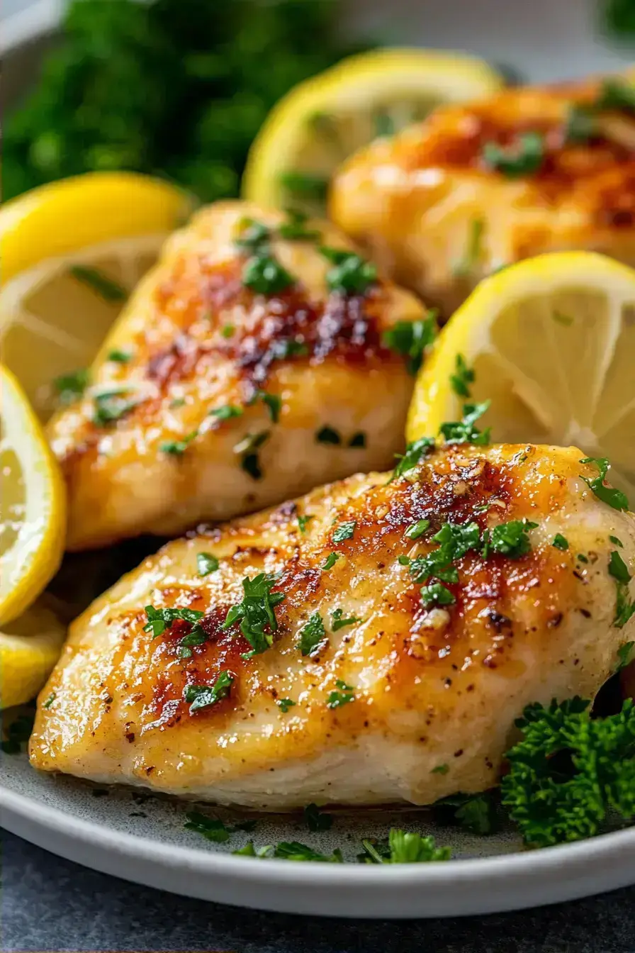 Low Carb Lemon Chicken Dinner